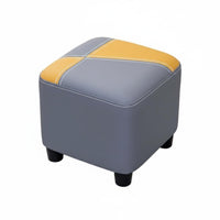 Scuff-Resistant Resistant Upholstered Footrest space-efficient Size Upholstered Ottoman adaptable Low Stool Space-Saving for Pet Owners, property owners, Children, Entryway, Living Room, Bedroom, Office