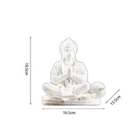 Statue White Deity Idol Carved Statue for Devotees
