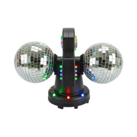 Party Light with Mirrored Ball Multi Color Disco Ball Light Colorful for Bar
