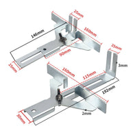 Long-Lasting Transparent Trimmer Base Sturdy Construction Transparent Router Base Milling Support for Woodworking, Workshop