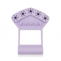 Manicure Hand Rest Adjustable Nail Polish Bottle Holder with Hand Rest Nail Polish Holder with Finger Separators Anti-Spill Soft