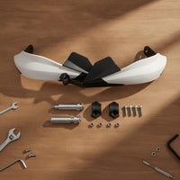 Universal Motorcycle Handguard with Mounting Hardware Shielding Handguards with Mounting Kit Easy to Install Motorcycle Handguards Wear-Resistant for Motocross Riders