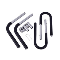 Quick-Release Bicycle Surfboard Carrier Side Mount Rack