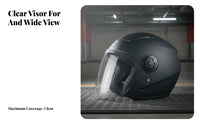 Large Size Helmet Warm Helmet Impact-Resistant Secure Headwear for Men, Motorcyclists, Winter Season, Daily Commute, Outdoor Travel