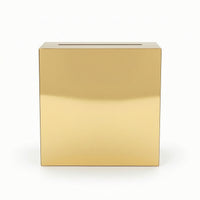 Wedding Card Box Modern Clear Acrylic Card Box Square Shatterproof for Brides, Baby Shower