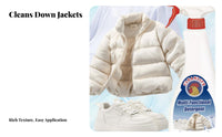 Down Jacket Cleaner Waterless Cleaning Spray Removes Oil Stains Laundry Spray for Commuters, Homemakers, Home, Travel, Car