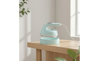 Compact Steam Iron with Base Tray Safe Handheld Steam Iron Long-Lasting for Travelers
