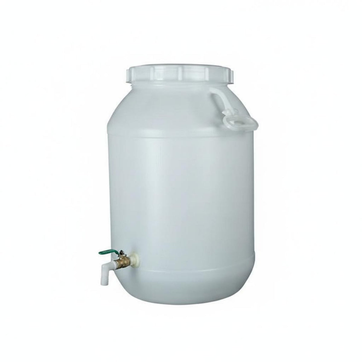 Fermentation Barrel with Spigot Versatile Sturdy Duty Plastic Drum Sturdy-Duty Liquid Container Reusable for Gardeners, Garden