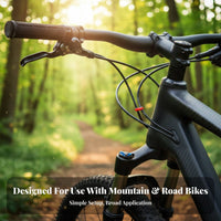 Two-Wheeler Cable S-Clip Keeps Cables Tidy Rotatable S-Hook Clip Reusable Two-Wheeler Brake Cable Clasp for Mountain Bikers, Road Cyclists