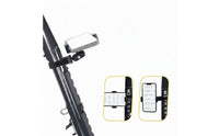 Clamp Style Wind Instrument Phone Holder Vertical and Horizontal Music Score Clip Padded Adjustable Phone Clip Easy Install