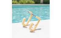 Nose Clip with Metal Spring Lightweight U-Shaped Nose Clip Swimming Compact Silicone Slim-Fit for Swimmers, Swim Training