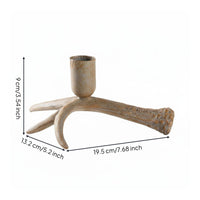 Deer Branch Candle Holder Minimalist Design Branch Candle Holder Gift Idea Table Decoration for Living Room