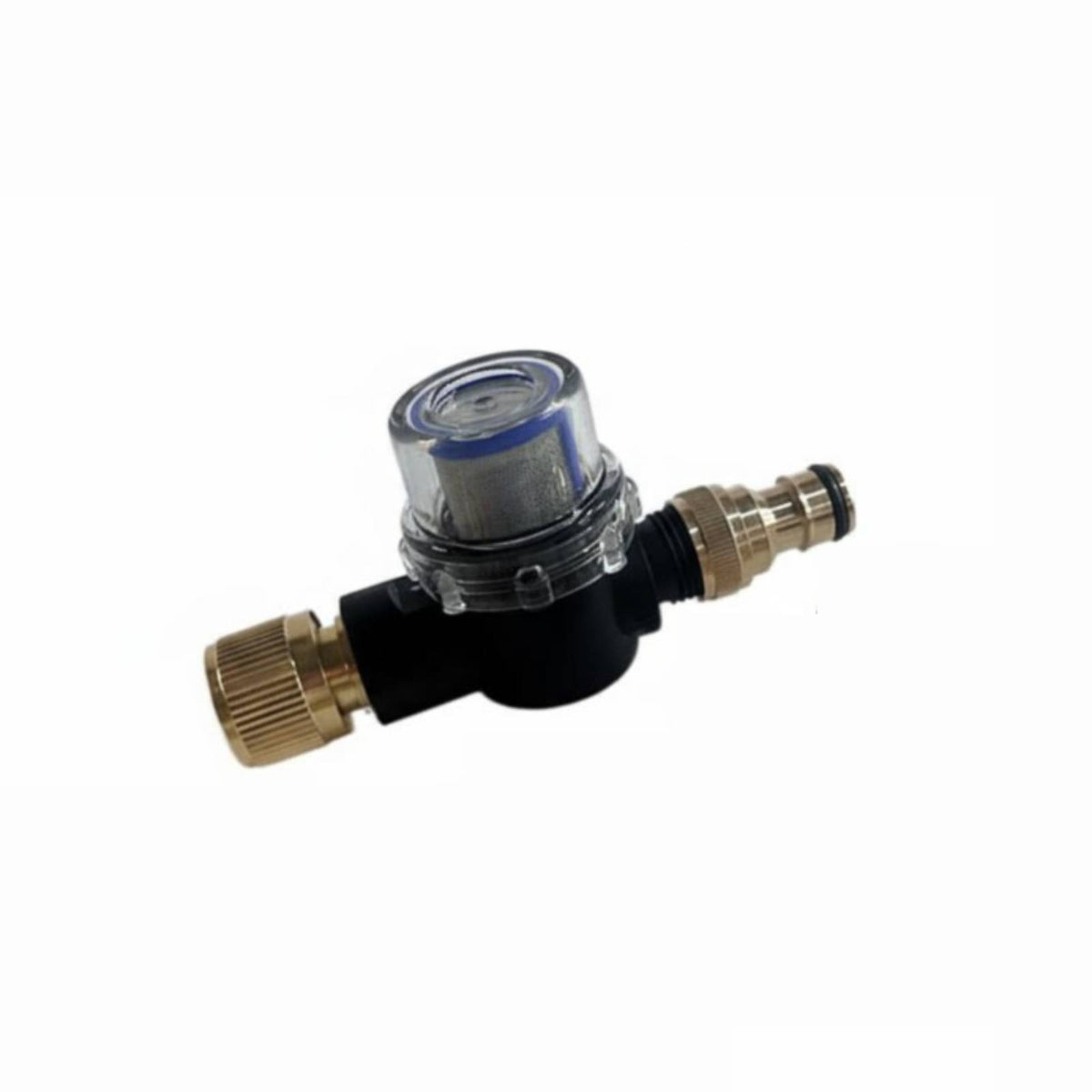 Removes Sediment RV Water Pump Strainer Transparent Housing Inline Water Filter Easy to Clean 50 Mesh Pump Pre-Filter for Caravan Owners, Campers, Camping, Boating