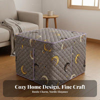 Square Heater Table Cover High Temperature Resistant Quilted Electric Heating Unit Cover Oil-Resistant Thickened Heating Table Blanket for Families
