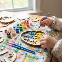 Easter DIY Decoration Easter Crafts for Kids, Wood Ornament for Children, Kids Painting, Kindergarten, Classroom Activities, Art Class
