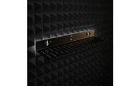 Multi-Slot Wall Mount Cable Organizer Heavy-Duty Metal Cable Rack with 20 Slots Space-Saving Long-Lasting for Musicians, Workshop