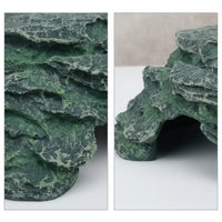 Reptile Hide Naturalistic Reptile Resin Terrarium Cave for Reptiles, Turtles