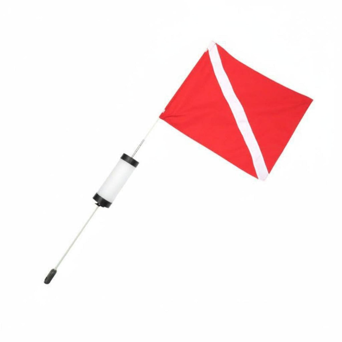 Weighted Base Diver down Flag Buoy Buoyant Diver down Flag High Visibility Floating Diving Marker Tear-Resistant-Resistant Material for Divers, Sea, Lake