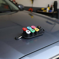 Car Pressure Wash Tips Includes Holder Quick Connect Jet Nozzles Tips for Driveway Cleaning