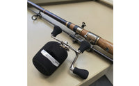 Drum Reel Cover Guarding Reel Cover with Flap Compact Pouch for Anglers, Fishermen, Storage, Transport