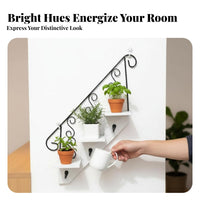 Stair-Shaped vertical shelf Creative home design Decoration Space-Saving for Hallway