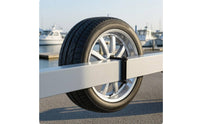 Vehicle Spare Tire Bracket Mounting Plates Boat Spare Tire Bracket Threaded Rods Hex Fasteners for Trailers
