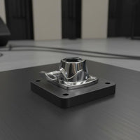Drum Leg Mounting Base Replacement Part Tom Drum Leg Bracket Tom Mount Bracket Stable Performance Sturdy Duty