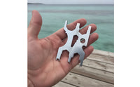 Multifunction Scuba Regulator Tool Stainless Steel Scuba Multi-Tool for Dive Technicians, Gear Maintenance