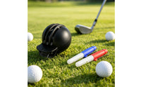 Golf Guideline Marker Clampon-the-Green Ball Marker with Pens Lightweight for Golfers