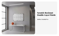 Sturdy Aluminum Frame Basketball Coaching Board Wall-Mountable Attractive Basketball Board Lightweight for Training, Practice