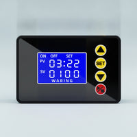 Backlit Microcomputer Time Controller Module Compact Digital Timer with LCD Display Programmable Relay Module with LCD Display Adjustable for Technicians