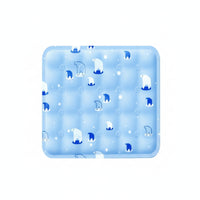 Cooling Seat Cushion Soft Gel Seat Cushion Chair Pad with Gel Low-Profile Machine Washable for Office Workers, Floor Seating