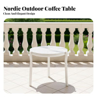4 Pieces Nordic & design 4-Piece Woven Lounge Furniture Modern Design Patio Seating Set weather-resistant Outdoor Furnishing long-lasting Construction for Families, hosts, homeowners, Balcony, rearyard, Porch, waterside