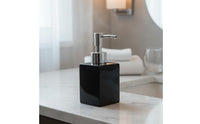 Marble Pattern Soap Dispenser Long-Lasting Marble Soap Dispenser Square Lotion Pump Bottle Easy to Clean for Hotel