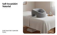 Breathable Beauty Bed Face Pillow Ergonomic Design Memory Foam Face Cradle Surround Support for Spa Clients, Adults, Home, Bedroom, Travel