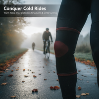 Thermal Fleece-Lined Knee Brace for Cold Weather Joint Protection