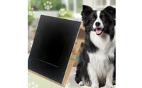 Dog Nail Scratching Pad Wooden Scratching Pad with Adjustable Stand Soothing Pet Supplies for Dogs