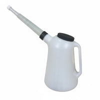 Oil Can with Flexible Spout Long Spout Oil Can Lightweight Automotive Fluid Dispenser for Mechanics, DIY Enthusiasts