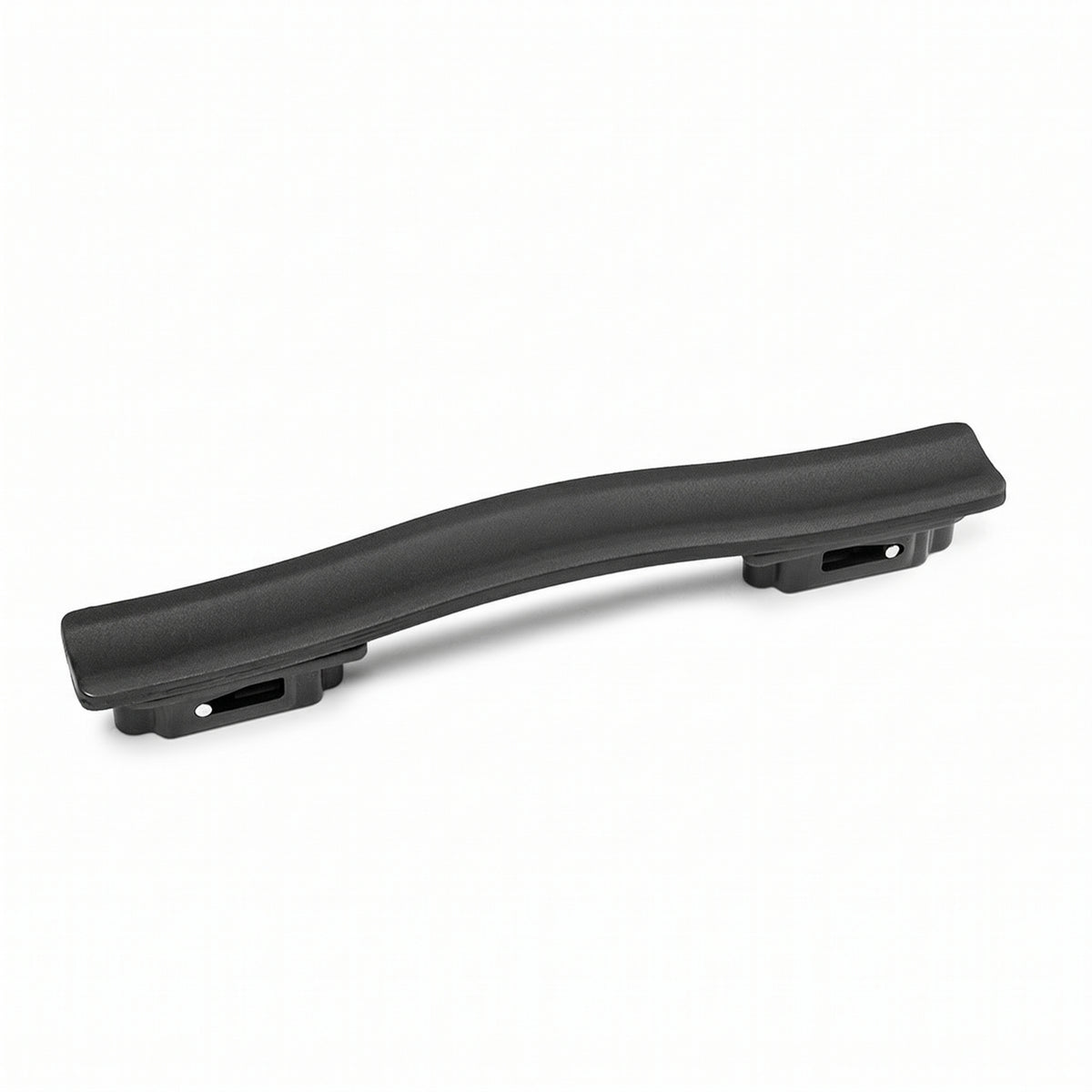 Black Suitcase Handle Curved Luggage Handle Low-Profile Hardware Wear-Resistant for DIYers, Travelers