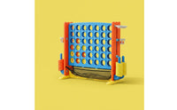 4 in a Row Game Educational Kids Four in a Row Toy Smooth Edges Score Four Game for Parents and Children, Families