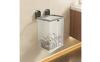 Mesh Hamper with Suction Cups Breathable Foldable Laundry Basket for Washroom, Small Apartments