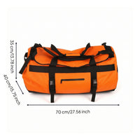Duffel Bag with Damp and Dry Separation Waterproof Duffel Bag Multi Pocket for Firefighter Training