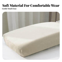 Full Full-Coverage Design Fitted Beauty Bed Pillowcase Non-Slip Rectangular Massage Pillow Cover Elasticated Border for Estheticians