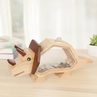 Dinosaur Piggy Bank Decorative Dinosaur Change Bank Tabletop Container for Kids