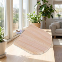 Wood Arch Perch Avian Perches for Cage, Wooden Stand for Budgie Toys for Caged Birds, Textured Corner Jump Perch