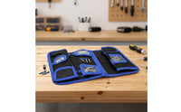 Tool Storage Pouch Woven Zippered Tool Pouch Small Transparent for DIYers, Home Repairs, Workshop