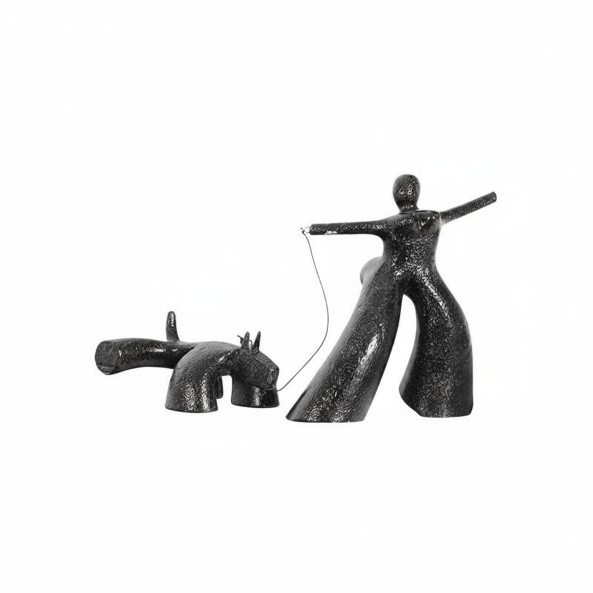 Abstract Sculpture Artistic Modern Figurine Collectible Home Decor for Living Room, Cabinet Top