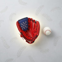 Deep Pocket Baseball Glove Reinforced Edging PU Baseball Glove Contrasting Lacing Catching Glove Stitched