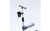 Slotted Stroller Cup Holder Cylindrical Cycle Cup Holder Black Child Transport Accessory PP