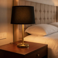 Foldable Lamp Shade Replacement Textile Lamp Shade Small Lampshade for Hotels